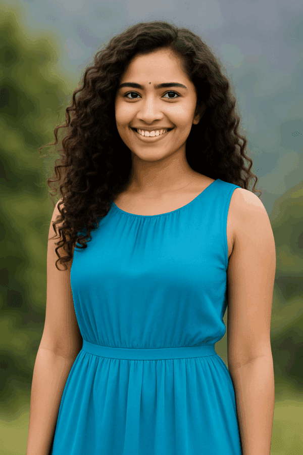 turquoise sleeveless frock