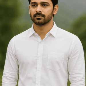 White Cotton Shirt