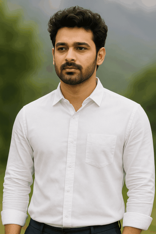 White Cotton Shirt