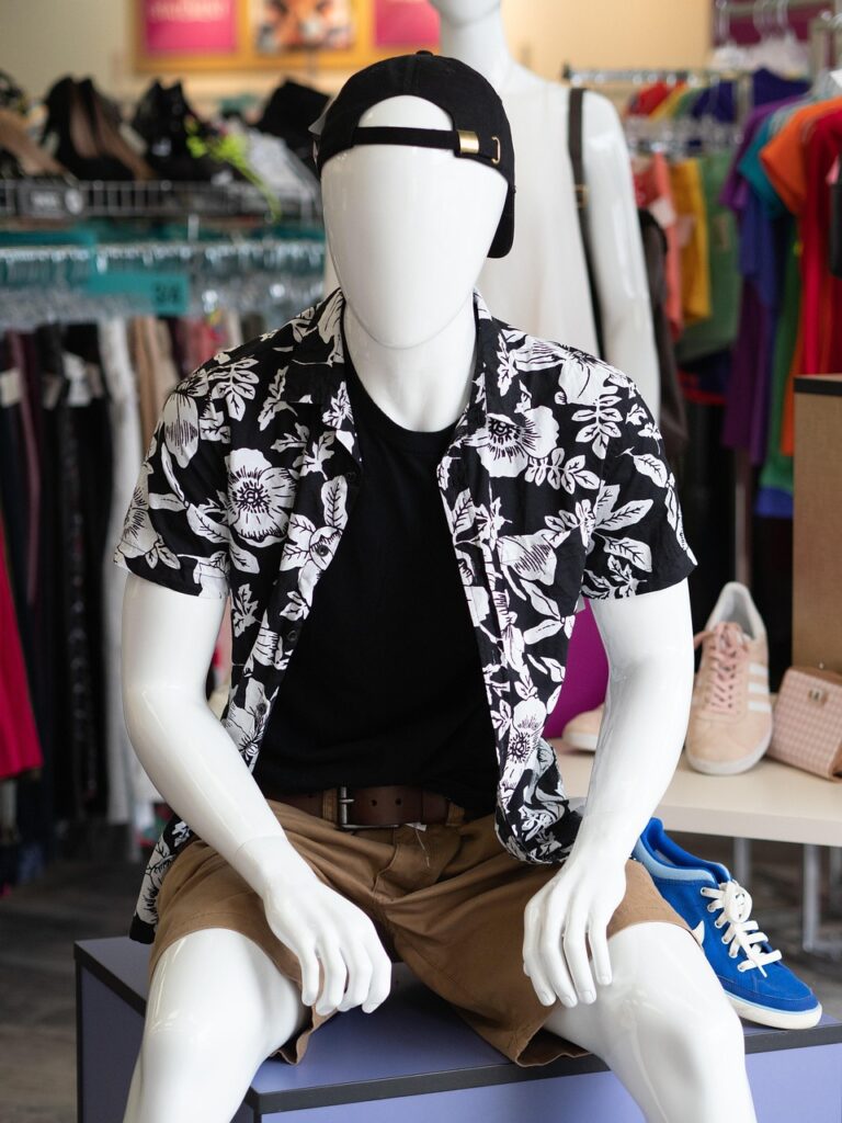 Mens shorts and shirts